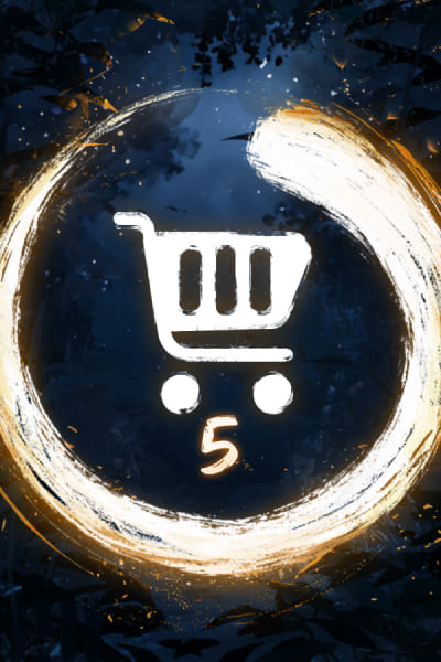 Effectuez 5 achats dans la boutique